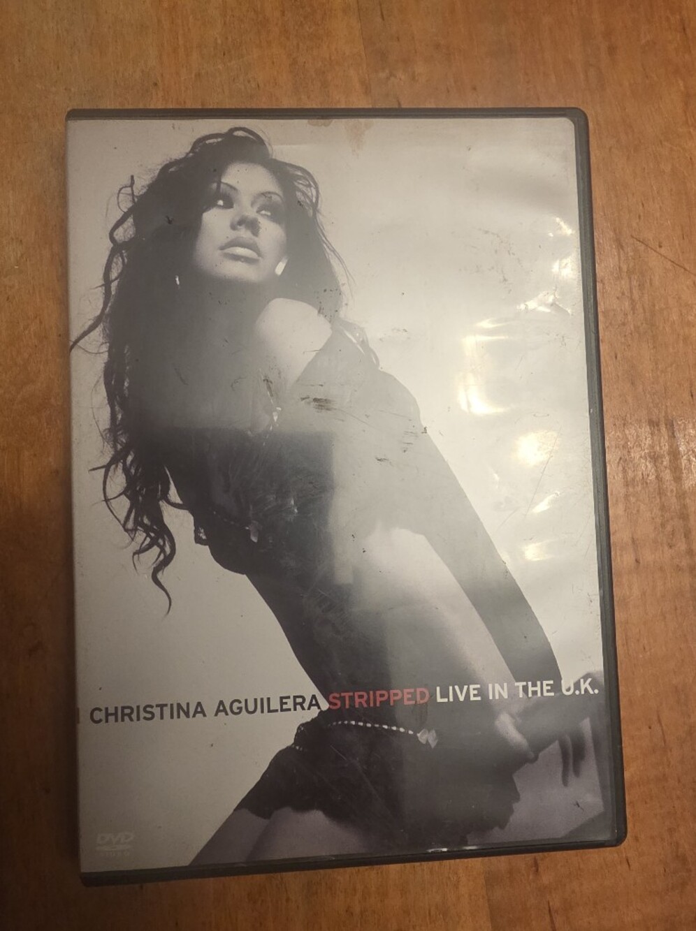 Christina Aguilera - Stripped...Live In The UK (DVD, 2004, Amaray case) 1hr:32..